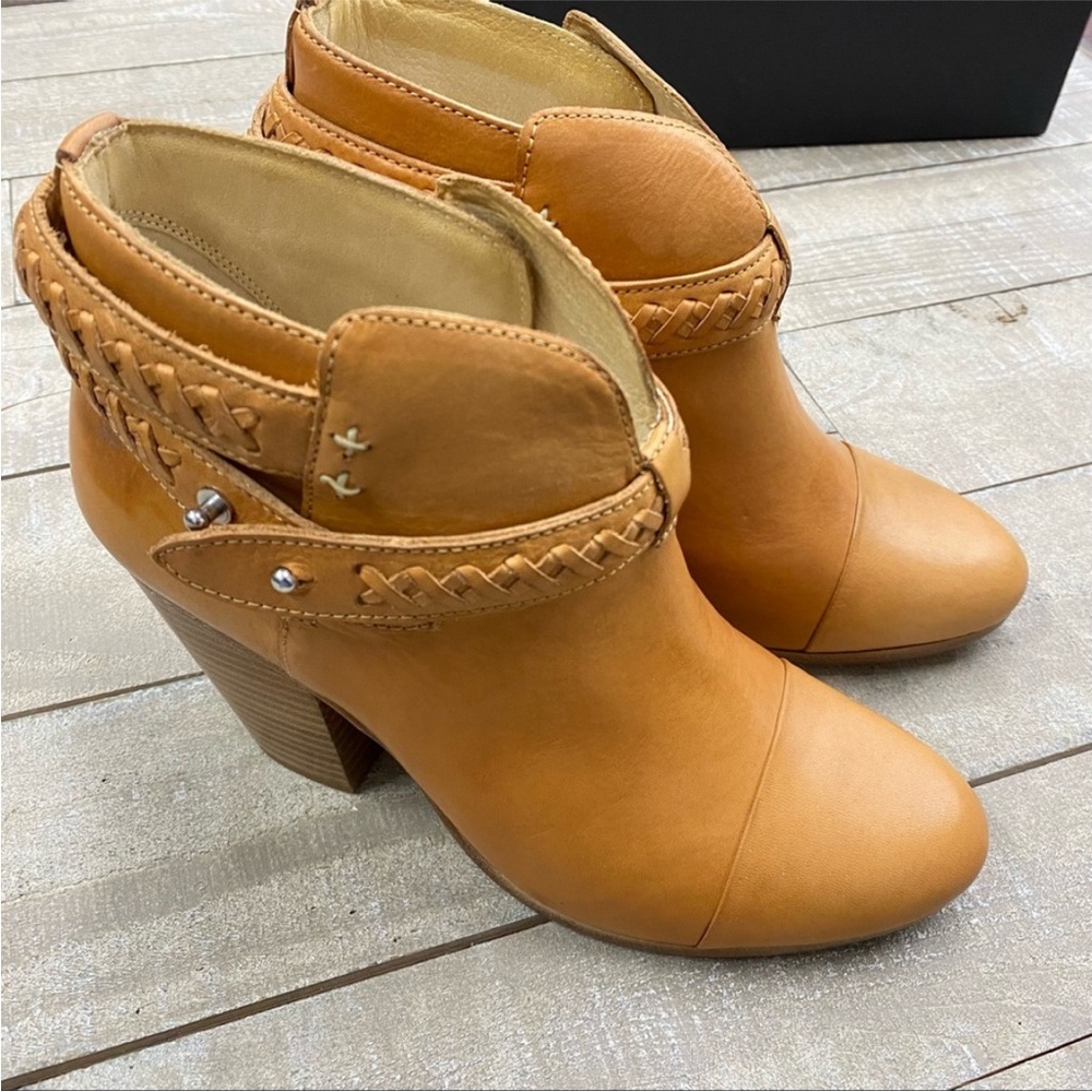 🆕🌹Rag & bone Tan Leather Ankle Boots🌹